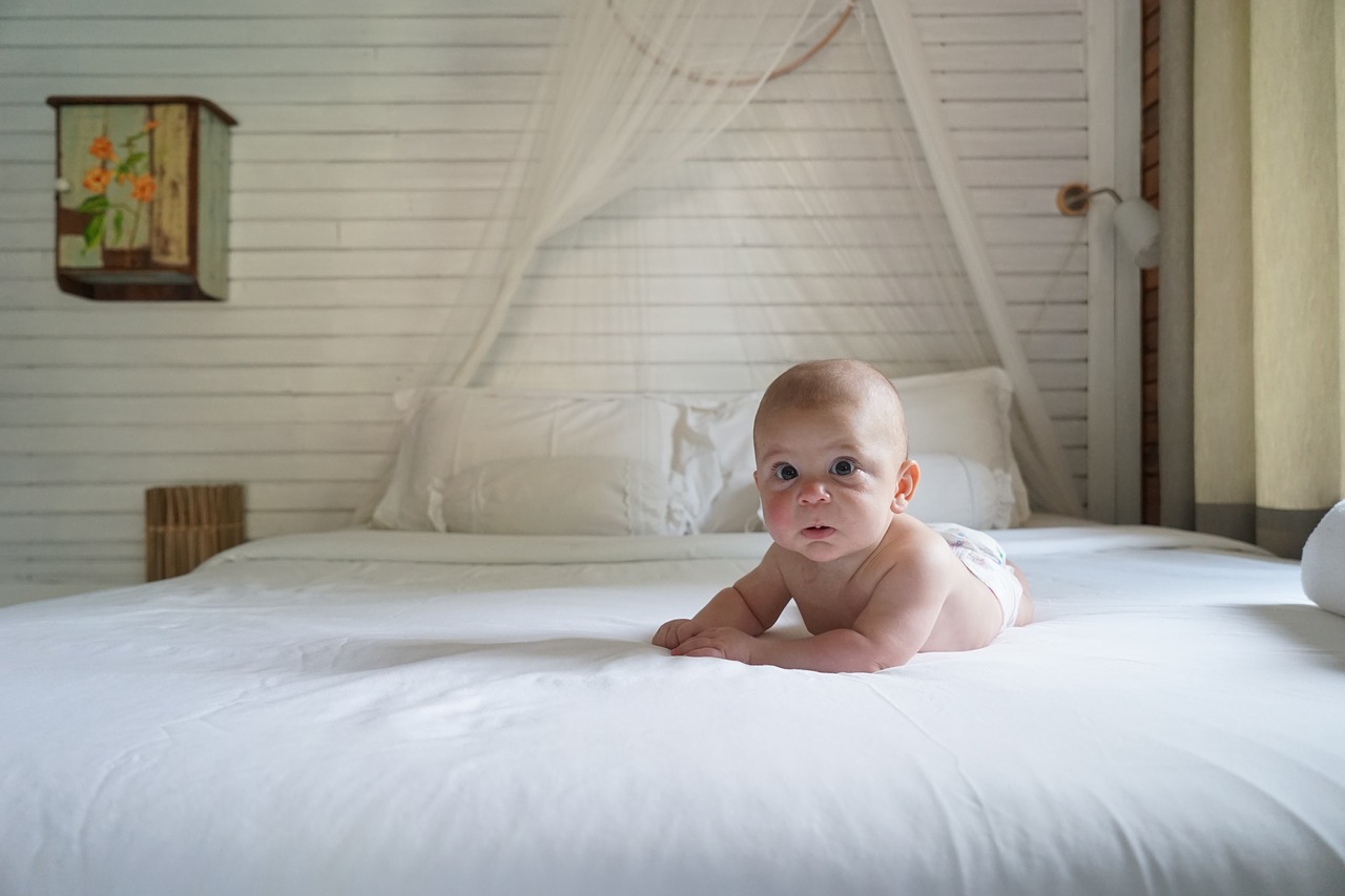 Kinderzimmer tragbares Bettgitter Schutz bequem tragbar für Kleinkinder TFMus Bettumrandung aufblasbar für Babys Reisen 2 Stück
